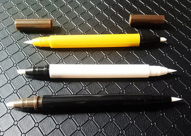 PP مداد ابرو پلاستیکی ضد آب پلاستیکی دو جداره چاپ ابریشم