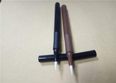 مداد ابرو سر مایع مداد رنگی سفارشی رنگ PP چاپ آرم پلاستیکی