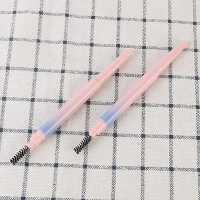 قیمت خوب Plastic Cosmetic Empty Eyebrow Pencil Tube With Brush Customized آنلاین