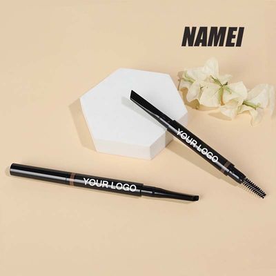 قیمت خوب ABS Eyebrow Pencil Tube Cosmetic Packaging Round Eyebrow Pencil Empty Tube Fill Plastic Eyebrow Pencil Container آنلاین