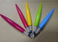 PP پلاستیک مایع مینا مرطوب کننده مداد بسته بندی هر رنگ فلفل شکل 125.3 * 8.7mm