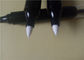 دو بار استفاده ABS ضد آب ابرو مداد بسته بندی رنگ سیاه 141.7 * 11mm