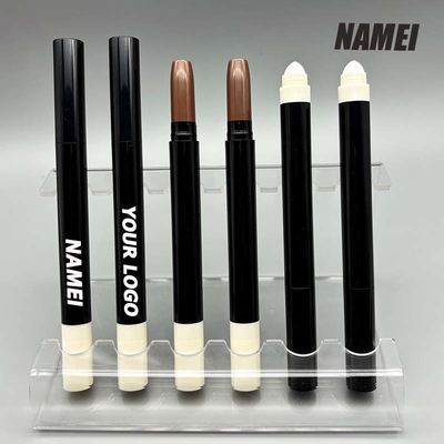 قیمت خوب بسته بندی جدید لوازم آرایشی 4 گرام رنگ صورتی سفید رنگی رنگی قلم رنگی لبه ای لبه ای قلم پلاستیکی لوله ای با برش و پنبه آنلاین