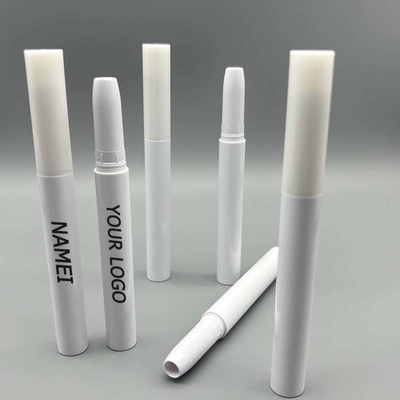 قیمت خوب دو سر تبلیغاتی خالی مات رژ لب برجسته قلم eyeliner سایه چشم لکه رنگ چوب مداد بسته بندی conta آنلاین