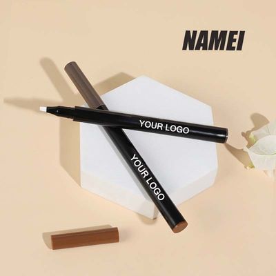 قیمت خوب Eyebrow Pencil Waterproof Fork Tip Eyebrow Tattoo Pen Tube OEM Four Tips Eyebrow Pencil آنلاین