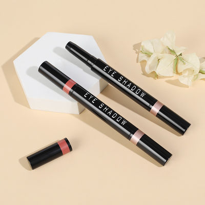 قیمت خوب دو سر تبلیغاتی خالی مات رژ لب برجسته قلم eyeliner سایه چشم لکه رنگ چوب مداد بسته بندی conta آنلاین