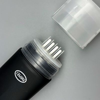 قیمت خوب ظرف پلاستیکی قلم رنگ مو بسته بندی با چوب مو چرخش و طراحی لوگو سفارشی آنلاین